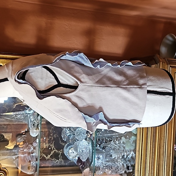 ANTHROPOLOGIE Ribbed Ruffled Tank - Picture 3 of 8